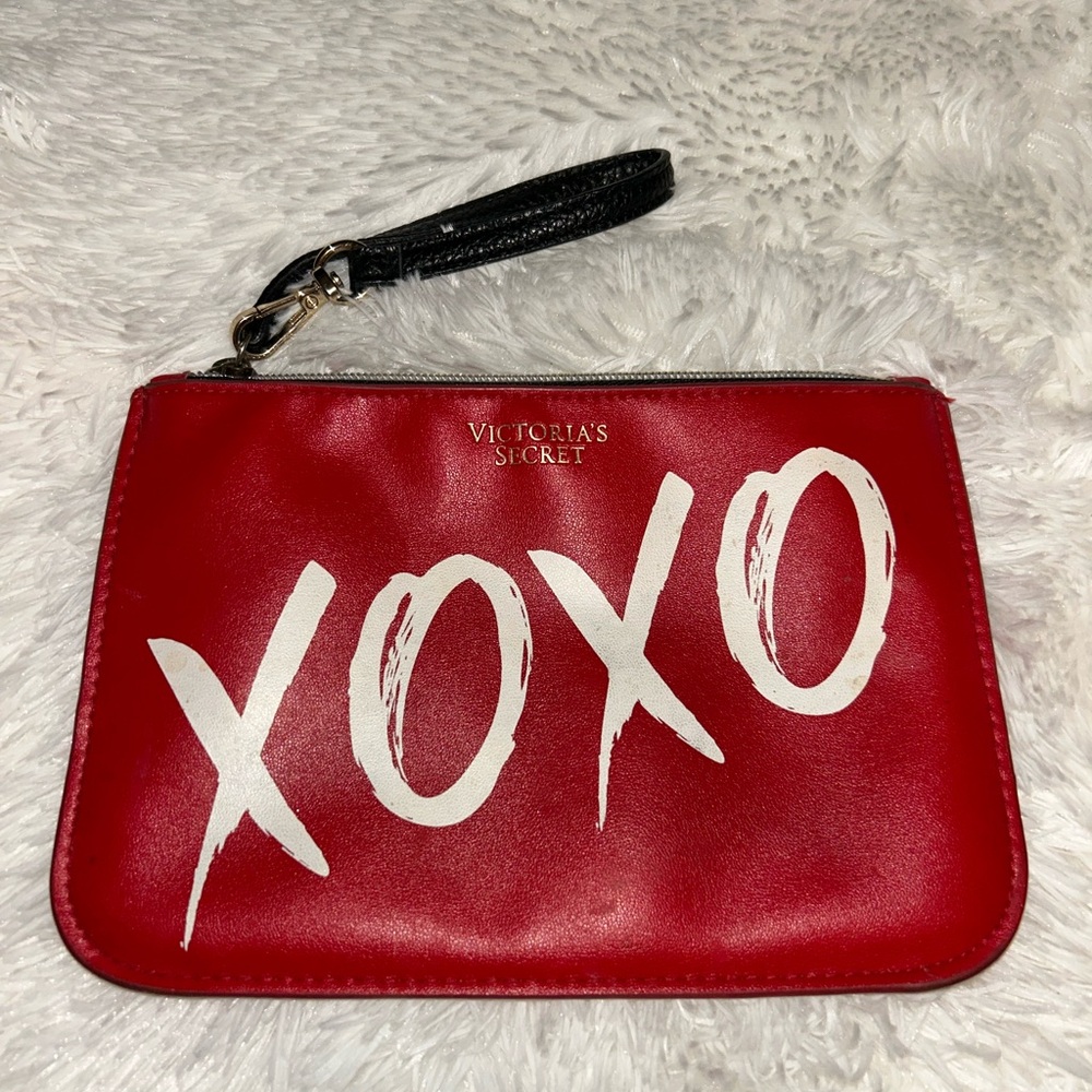 Victoria's Secret Red XOXO Clutch